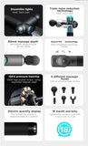 Massage Gun Body Relaxation Electric Neck Massager Smart Hit