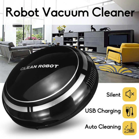 Automatic Rechargeable Smart Robot Vacuum Cleaner