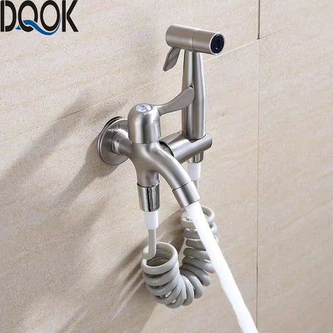 Wall Mounted Outdoor Garden Mop Pool Toilet Shower Bidet Faucet