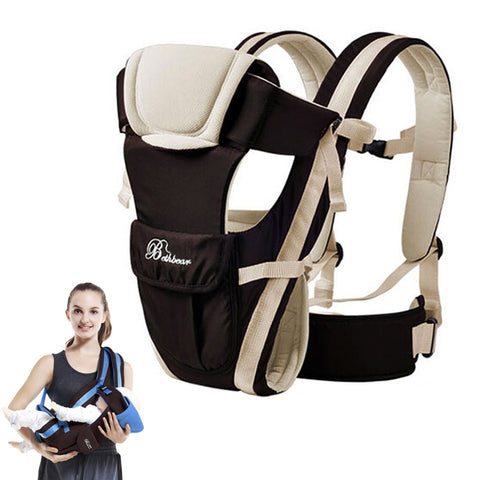 Beth Bear Baby Carrier Comfortable Sling Backpack Pouch