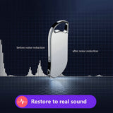 Digital Voice Recorder Keychain Flash Drive Mini Sound Audio Recorder for Lectures