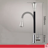 Silica Gel Nose Any Direction Rotating Single Handle Kitchen Tap Faucet