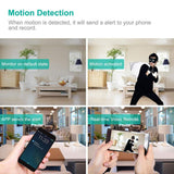 1080P Alarm SPY WiFi Table  Hidden Wireless Night Vision Security