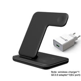 Wireless Charger Stand 15W Fast Charging Dock Station