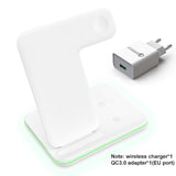 Wireless Charger Stand 15W Fast Charging Dock Station