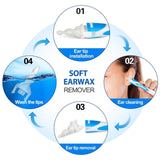 Silicone Ear Spoon Tool Set Ear Cleaner Tool