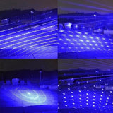 High Power Blue Laser Torch Flashlight 450nm 10000m