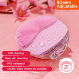 Facial Cleaning Brush Skin Pore Massage Waterproof
