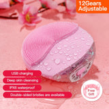 Facial Cleaning Brush Skin Pore Massage Waterproof