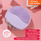 Facial Cleaning Brush Skin Pore Massage Waterproof