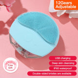 Facial Cleaning Brush Skin Pore Massage Waterproof