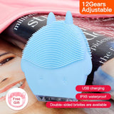 Facial Cleaning Brush Skin Pore Massage Waterproof