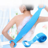 Silicone Brushes Bath Towels Rubbing Back Mud Peeling Body Massage