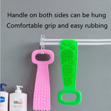 Silicone Brushes Bath Towels Rubbing Back Mud Peeling Body Massage