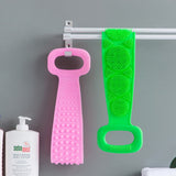 Silicone Brushes Bath Towels Rubbing Back Mud Peeling Body Massage