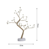 LED Copper Wire Tree Shape Night Lamp Table Light