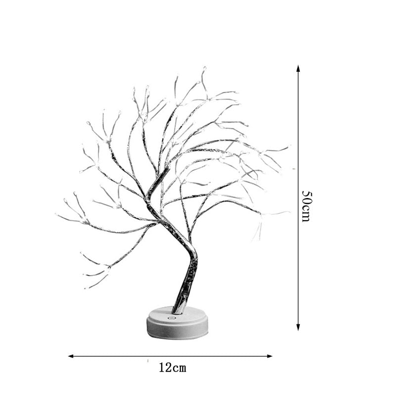 LED Copper Wire Tree Shape Night Lamp Table Light – Cool Products ...