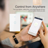 WIFI Smart Touch Switch Standard Light APP Remote Control