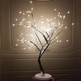 LED Copper Wire Tree Shape Night Lamp Table Light