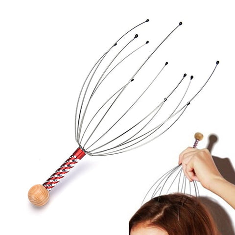 Head Relax Massager Healing Neck Claw Blood Circulate