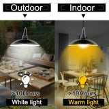 Head Pendant Solar Light Lamp Camping Garden Yard