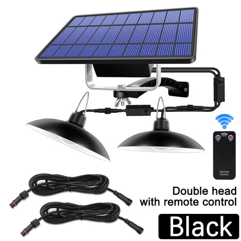 Head Pendant Solar Light Lamp Camping Garden Yard