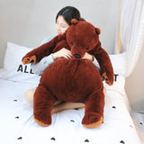 Soft Teddy Bear Plush Toys Dark Brown 100cm