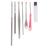 Ear Wax Pickers Remover Set Stainless Steel 7Pcs