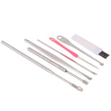 Ear Wax Pickers Remover Set Stainless Steel 7Pcs
