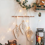 Nordic Star Moon Macrame Dream Catcher Room Decoration