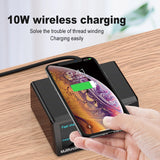 USB Charger Wireless Quick Charge 8-USB Ports Dock Station