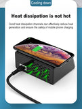 USB Charger Wireless Quick Charge 8-USB Ports Dock Station