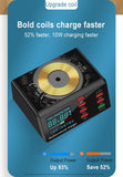 USB Charger Wireless Quick Charge 8-USB Ports Dock Station