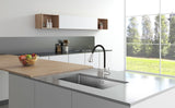 Silica Gel Nose Any Direction Rotating Single Handle Kitchen Tap Faucet