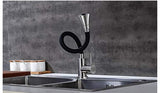 Silica Gel Nose Any Direction Rotating Single Handle Kitchen Tap Faucet