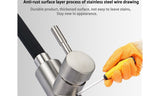 Silica Gel Nose Any Direction Rotating Single Handle Kitchen Tap Faucet