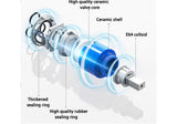 Silica Gel Nose Any Direction Rotating Single Handle Kitchen Tap Faucet