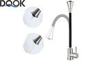 Silica Gel Nose Any Direction Rotating Single Handle Kitchen Tap Faucet