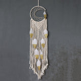 Nordic Star Moon Macrame Dream Catcher Room Decoration