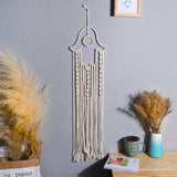 Nordic Star Moon Macrame Dream Catcher Room Decoration