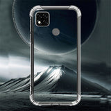Phone Back Cover Case For Xiaomi Redmi Shockproof Transparent Soft Flip