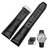 Cow Leather Watchband Strap Fit