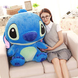 Lilo And Stitch Cartoon Model 35cm Giant Stuffed Plush Doll Kids Boys Toy Gift