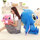 Lilo And Stitch Cartoon Model 35cm Giant Stuffed Plush Doll Kids Boys Toy Gift