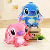 Lilo And Stitch Cartoon Model 35cm Giant Stuffed Plush Doll Kids Boys Toy Gift