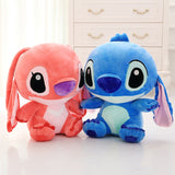 Lilo And Stitch Cartoon Model 35cm Giant Stuffed Plush Doll Kids Boys Toy Gift