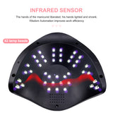 UV LED Lamp Nail Dryer Handle Design