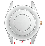 Luxury Rubber Silicone Watch Band