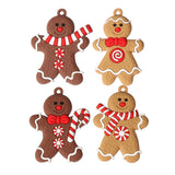 Gingerbread Man Ornaments Xmas Tree Hanging Pendant Charms