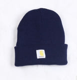 Winter Hats for Women Cross Vertical Stripe Solid Colour Warm